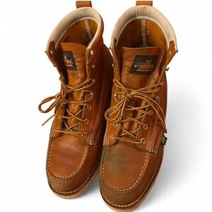 Men's Brown Leather Boots